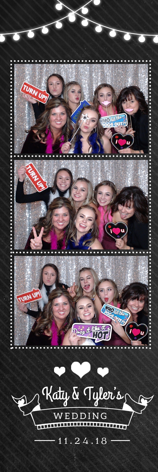 Katy and Tyler's wedding  | View more photos from the event at gallery.photoboothbillings.com/u/PhotoBoothBillings/Katy-and-Tylers-wedding